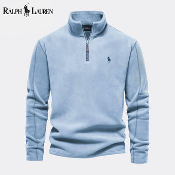 RL Prestige Cable-Knit Wool Knit Sweater